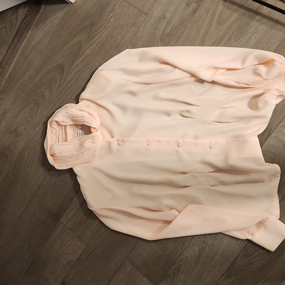 Blouse, light power pink, new